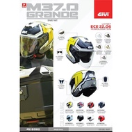 GIVI HELMET M37.0 GRANDE SOLID BLUE/BLACK/RED/WHITE