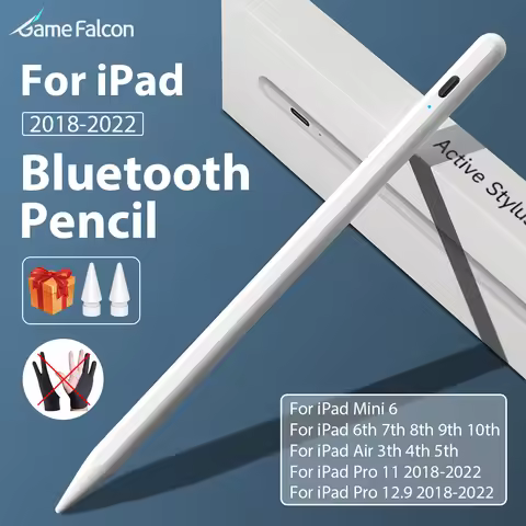 For Apple Pencil For Ipad Pro 13 11 12.9 M4 2024 Air 4 5 Stylus Pen M2 M4 10 9 8th 9th 10th Gen Mini