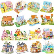 [SG Local Stock] Kids 3D DIY Puzzle Toys Birthday Goodie Bag Gift Family Bonding Activities Children Day
