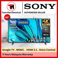 SONY K-85S30 85 inch 4K Google TV [5 YEARS WARRANTY, TNG RM500 REBATE]