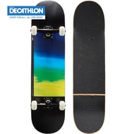 skateboard สเก็ตบอร์ดรุ่น Complete 100 (สี Parrot) ดีแคทลอน แผ่นบอร์ดสเก็ต