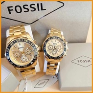 Fossil}nX!stainless_c%Sp%steel_P%fashion_S%watch_w%for_PY%men_dX&women couple watch water proof  No