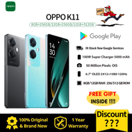 【Ready Stock】Oppo K11x/OPPO K11 5G Smartphone Snapdragon 782G Google  5G Dual SIM CellPhone 5000mAh Large Battery 100W Super Flash Charger Mobile Phone OPPO P