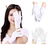 Black/White#Unisex,Hand Glove Cotton Sarung Tangan Cotton for Work Beauty Fashion Costume Jewelry Ec