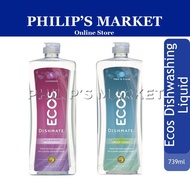 Ecos Dishmate Natural Dishwashing Liquid 739ml