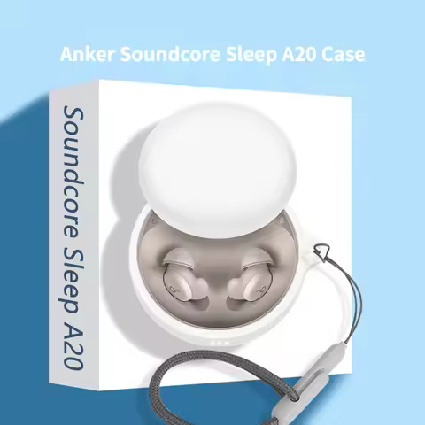 For Anker Soundcore Sleep A20 Silicone Soft Case Anker Soundcore Sleep A20 Shockproof Shell Protecti