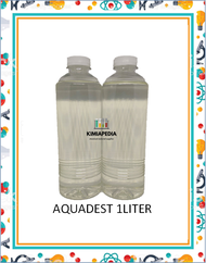 Aquadest Aquades Akuades Akuadest 1Liter / Air Suling Distilled Water