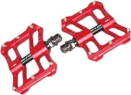 BEIHUAN Bike Pedals, New Aluminum Alloy Mountain Road Bike Hybrid Pedals,Anti Skid Durable Bicycle Cycling Pedals