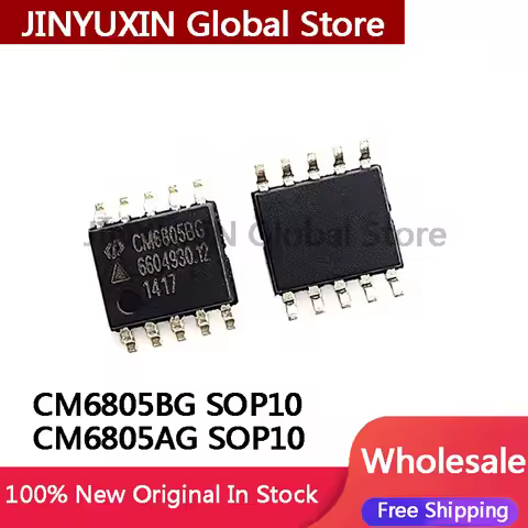 5Pcs CM6805BG CM6805BOGIRTR CM6805AG SOP-10 IC In Stock Wholesale
