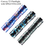 Original Convoy T3 Flashlight With XPG2/519A LED Mini Torch Camping Hiking Light