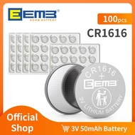 EEMB 5~100PCS CR1616 3V Button Battery Lithium Batteries 50mAh Battery Non-rechargeable Coin Cell