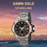 X-GEAR XG3847 | MEN | STAINLESS STEEL | WATER RESISTANT | WORLD TIME
