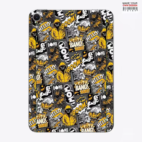 For iPad MINI 5 6 7 Pro 9.7 Ipad 7 8 9 Full Cover Colorful Back Skin Covers Decal Skin Protector Sti