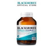 Blackmores Double Omega High Strength - Fish Oil Supplement Omega Support For Heart, Eyes And Skin - Bottle Of 90 Tablets