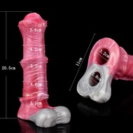 【sex toys】 Penutup Zakar Keaan Lelaki Silikon Cair Tebal Yang Sangat Besar Sarung Kulit Conek Dumas