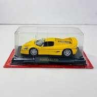 Toys FERRARI F50 1/43 scale Hachette Collections Japan 1/43 FERRARI F50 (Yellow) -Ferrari F50- "Ferr