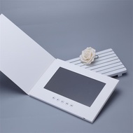 Video Book Card 4GB Lcd Invitation Gift Music Greeting Card Upload Videos Wedding Invite Digital Fra