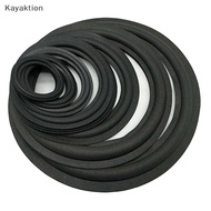 Kayaktion 3-12 Inch Speaker Surround Rubber Woofer Edge Ring Foam Audio Repair Nice
