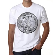 Harajuku Funny Gift Ultrabasic Men'S Half Dollar Us Half Dollar Us Graphic T-Shirt