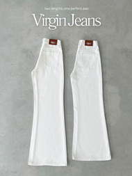 Riley.apparels - Virgin Jeans กางเกงยีนส์ 2 ความยาว แบบ 160-170 cm ทรงกระบอกกลางปลายขาม้า