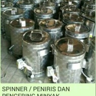 SPINNER 3 lt / 1.5 Kg ALAT MESIN PENIRIS PENGERING MINYAK ELEKTRIK GORENGAN ABON BAWANG KWALITAS BAG