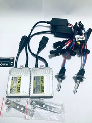 ไฟซีนอนรถยนต์แท้ ขั้วH7  55 วัตต์ Fast Bright ชุดเต็ม แบบสตาร์ทหลอดไว สว่างมาก (รับประกันหนึ่งปีเต็ม