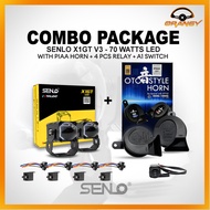 SENLO X1GT + PIAA w/ A1 Switch (FREE 4PCS RELAY) 6 MONTHS WARRANTY
