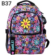 Smiggle Flower Smile SD Backpack/Girl's Elementary School Backpack