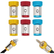 6 Keping Cincin Skru Magnetik Kuat, Bit Cincin Skru Universal 1/4 Inci/ 6.35 mm untuk Pemutar Skru H