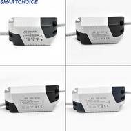 【SMARTCHOICE0308】AC-DC Transformator LED Light Lamp Driver 1-3W/4-7W/8-12W/12-18W 300mA