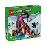LEGO 21277 Minecraft The Pickaxe Mine Building Toy Set (530 Pieces)