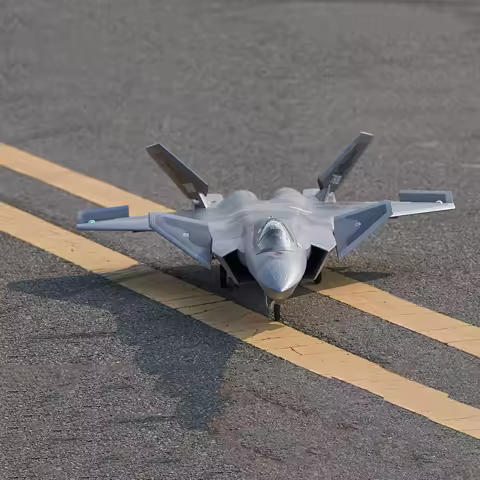 FlyFans Chengdu J-20B Fire Fang Twin 70mm RC EDF Jet PNP Version Remote control Model Plane