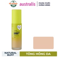 Kem Nền Australis Bắt Sáng Che Phủ Cao Màu Natural Buff 30ml