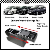 Toyota Noah | Voxy | Esquire MPV Center Console Storage Box ABS Piano Black