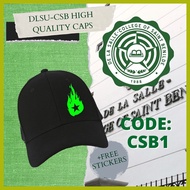 ◡ ▟ ﹍ DLSU-CSB (De La Salle-College of Saint Benilde) High Quality Baseball Cap