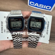 100% ORIGINAL CASIO DIGITAL A159W-N1 / A159WA-N1 / A159W / A159WA STAINLESS STEEL BAND WOMEN CASUAL 