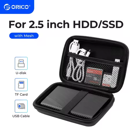 ORICO 2.5 Hard Disk Case Portable HDD Protection Bag for External 2.5 inch Hard Drive/Earphone/U Dis