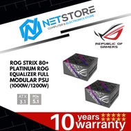 ASUS ROG STRIX 80+ PLATINUM ROG EQUALIZER FULL MODULAR PSU (1000W/1200W)
