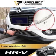 Honda HR-V Aluminium Grill Set Lower Bumper Grille Insert Trim Cover For HRV / VEZEL 2015-2019 V Pro