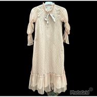Little glam dress tulle dress brocade Muslim children preloved