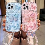 For IPhone 17 16 11 Pro 13 15 7Plus Pro Max 8 6 6s XR XS Sweet Butterfly Case
