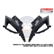 R15 100% ORIGINAL LOWER INNER COVER 7 8 LEFT RIGHT KIRI KANAN LEGSHIELD BK6-F117V-00 BK6-F117W-00