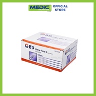 BD Ultra-Fine II Short Needle Insulin Syringe 0.3mL 0.30mm REF 328838 - Case - By Medic Drugstore