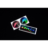 SYM DRG Exclusive Reflector Colorful Label Let Have Unique Visual Effects [Gangster Color Sticker]