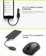 OTG Cable Connect Kit for Android MICRO USB OTG Cable Micro