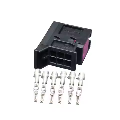 shhworldsea 6pin 1.5mm Car Rear Tail Lamp Plug For Audi A1 Q3 6Q0 937 702 6pin connector 6Q0937702