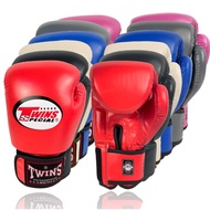 Twins 8OZ 10OZ 12OZ 14OZ 16OZ Men Women Kids PU Leather Kick Boxing Gloves Karate Muay Thai MMA Boxi