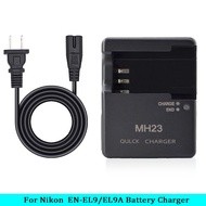 MH-23 MH23 Battery Charger For Nikon EN-EL9 ENEL9A Camera D40 D50 D60 D70 D100 D300 D700 D5000 D5100 D3000