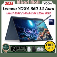 Lenovo YOGA 360 14 Aura 2025 / Ultra7-258V / 14inch 2.8K 120Hz OLED Touch Screen Lenovo YOGA Flip La