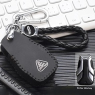Motorcycle Leather Key Case Cover for VOGE SR4MAX SR4 MAX 350 DS900X Remote Decoration Shell Keychai